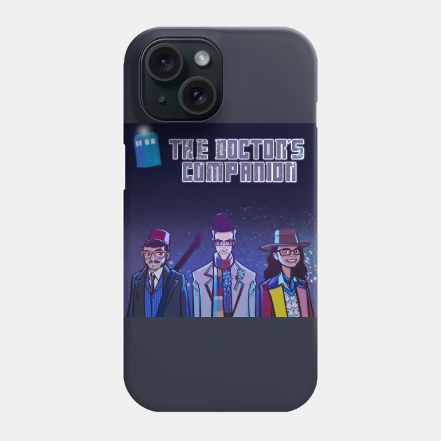 The Doctor's Companion Logo Phone Case by Dueling Genre