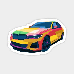 BMW Colorful Magnet