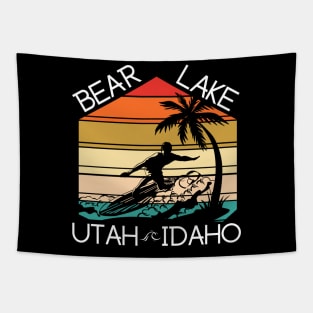 Bear Lake Utah Idaho Sunset Tapestry