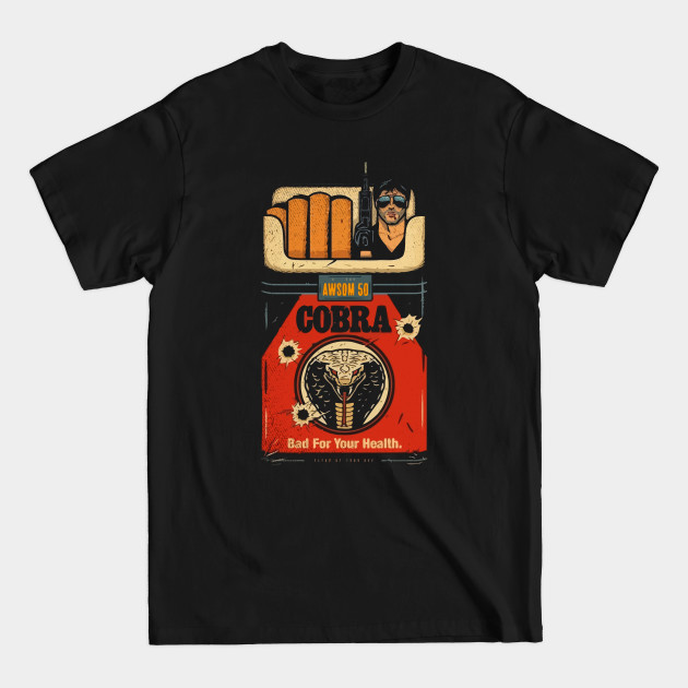 Discover Cobra 80s Movie - Cobra - T-Shirt