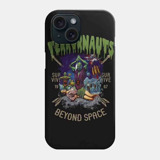 Terrornauts Phone Case by Trazzo