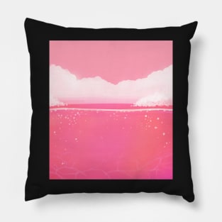 Pink Liquid BUBBLES Pillow