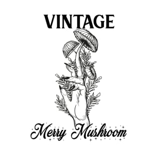 Vintage Merry Mushroom Lovers T-Shirt