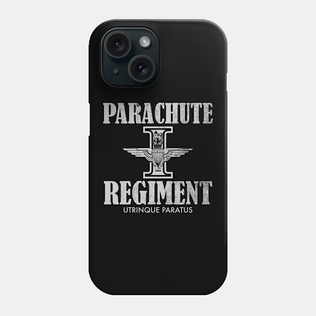 1 Para - 1st Battalion Parachute Regiment (distressed) Phone Case by TCP