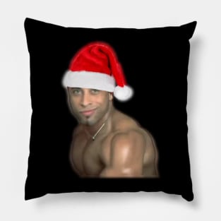 Happy Holidays with Ricardo Milos Pillow