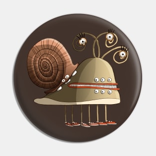 snail monster Pin