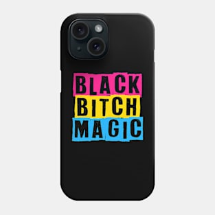 Black Pansexual Magic Phone Case