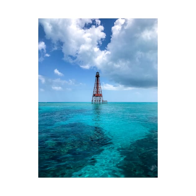 Sombrero Reef Lighthouse by cbernstein