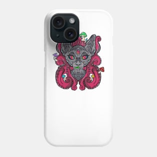 We only dance at night - Catsondrugs.com - rave, edm, festival, techno, trippy, music, 90s rave, psychedelic, party, trance, rave music, rave krispies, rave Phone Case