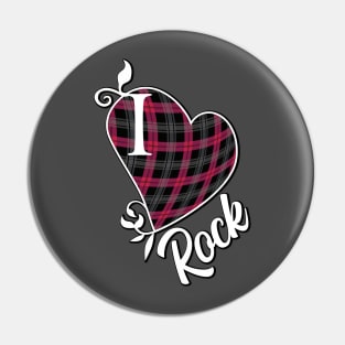 I love Rock Pin