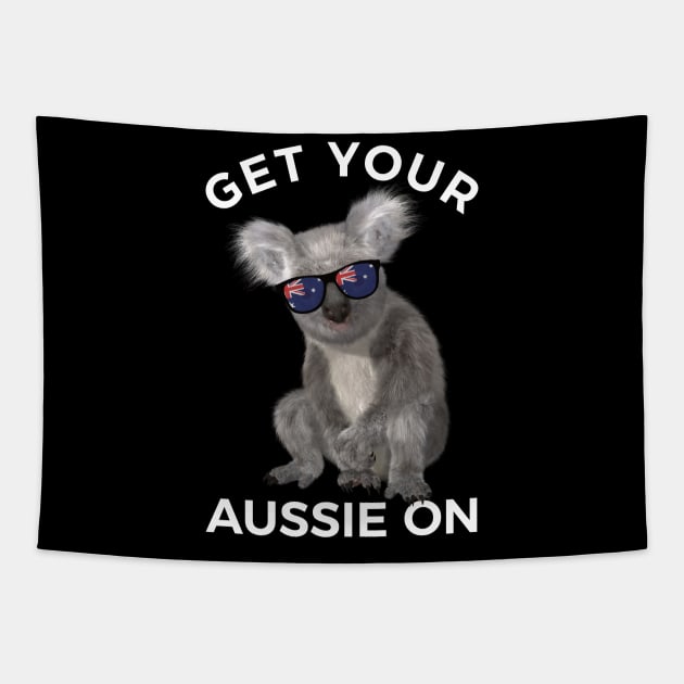 Get Your Aussie On Tapestry by DPattonPD