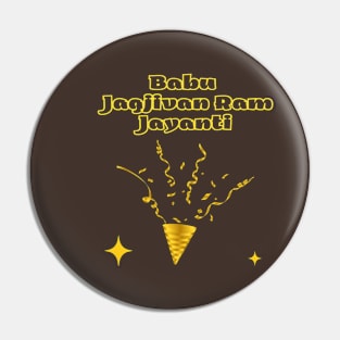 Indian Festivals - Babu Jagjivan Ram Jayanti Pin