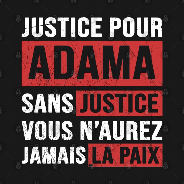 Justice Pour ADAMA by CF.LAB.DESIGN