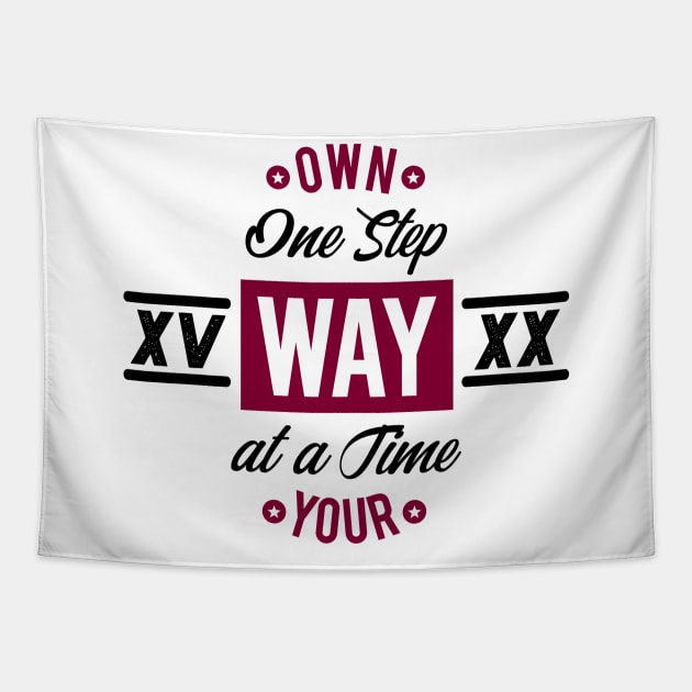 Own Your Way Tapestry by notami