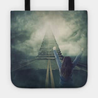 stairway to the sky Tote