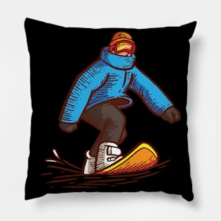 Snowboard Winter sports Snowboarder Apparel Pillow