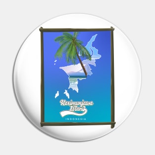 Karimunjawa Island Indonesia map Pin