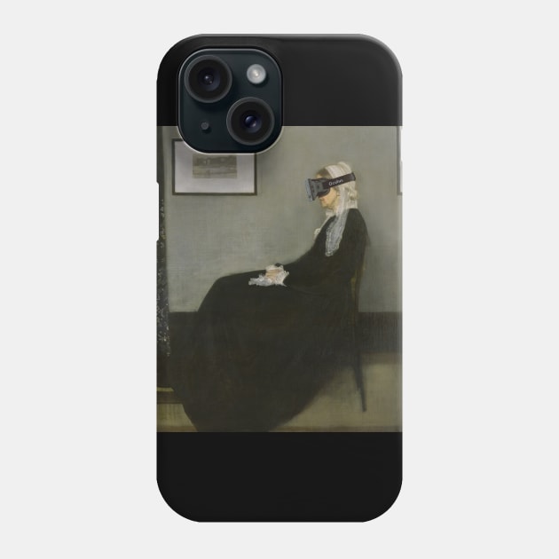 Whistler's Mother VR Phone Case by phneep