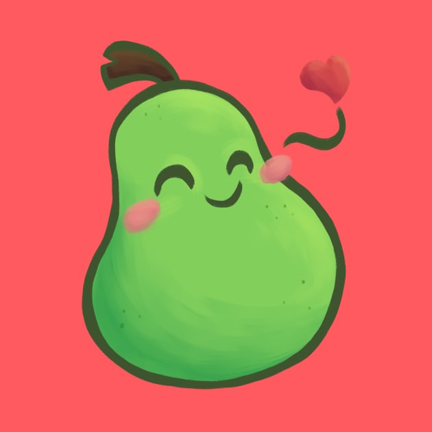 Happy Pear by FuchsiaNeko