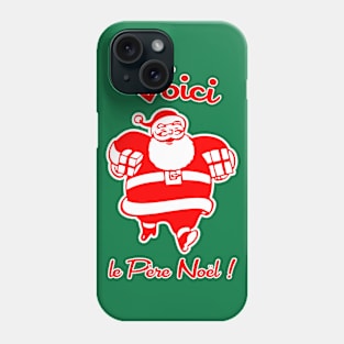 French Santa Phone Case