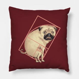 Fibonacci Pug Pillow