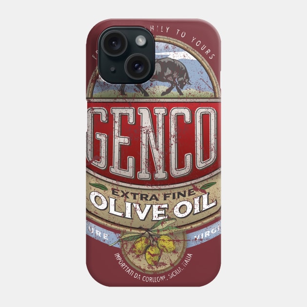 Genco Olive Oil Phone Case by MindsparkCreative