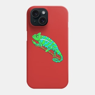 Fuck off chameleon Phone Case