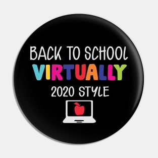 Back To School Virtual 2020 Pin