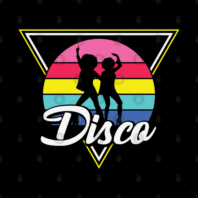 Retro Disco Party Lover Gift by BadDesignCo