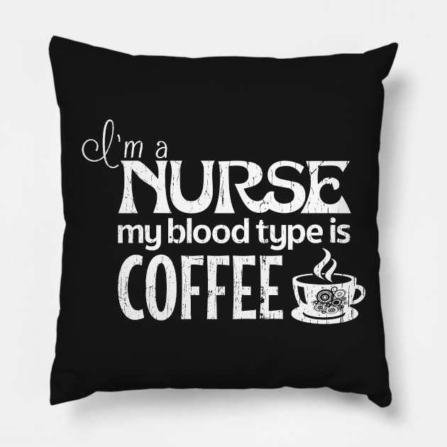 Blood Type Coffee Pillow by jph