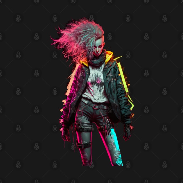 Cyberpunk Girl by Nightarcade