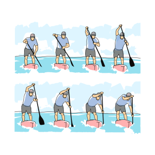 Paddle Boarding Technique T-Shirt