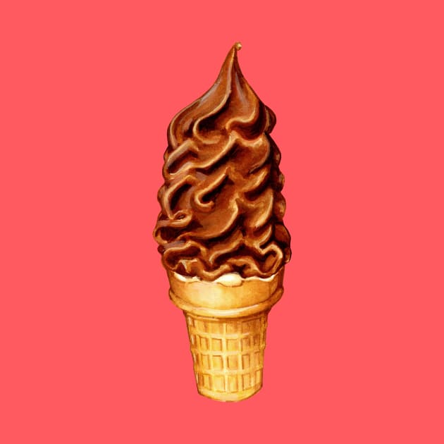 Chocolate Dip Cone by KellyGilleran