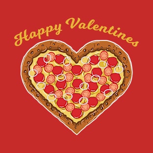 Valentine Pizza T-Shirt