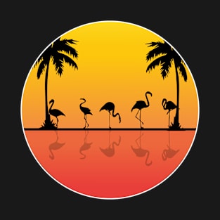 The Posing Flamingos T-Shirt