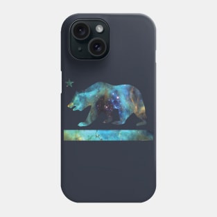 California Bear Flag (deep space design) Phone Case