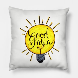 Good Idea Light Bulb Pillow