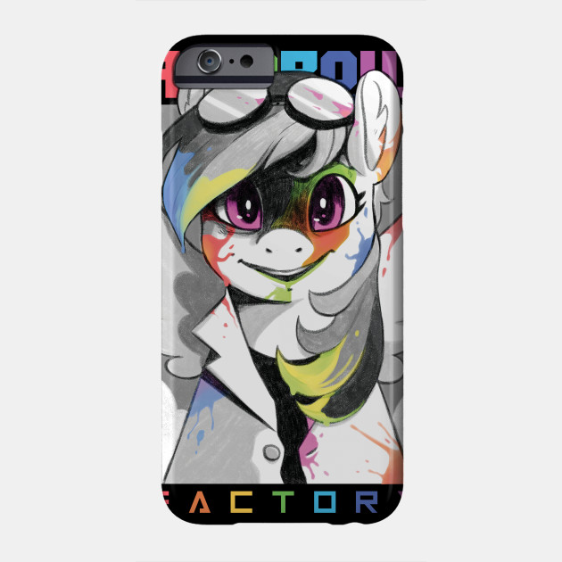 Rainbow Factory My Little Pony Coque Pour Telephones Teepublic Fr