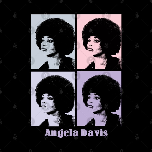 Angela Davis 80s Pop Art by KERIKIL