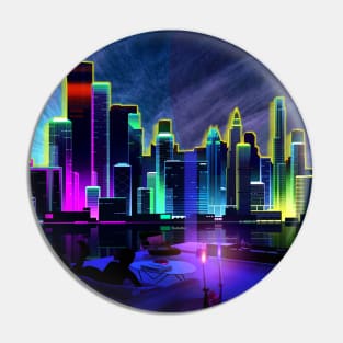 Skylines Glow Pin