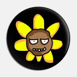 Unrelaxing Sun Flower Pin