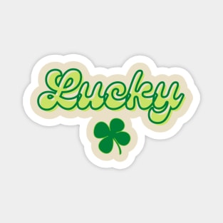 Green Lucky - St. Patrick's Day Magnet