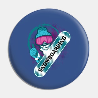 Snowboarding Snowboarding Winter Sport Pin