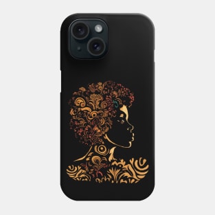 African American Woman Phone Case