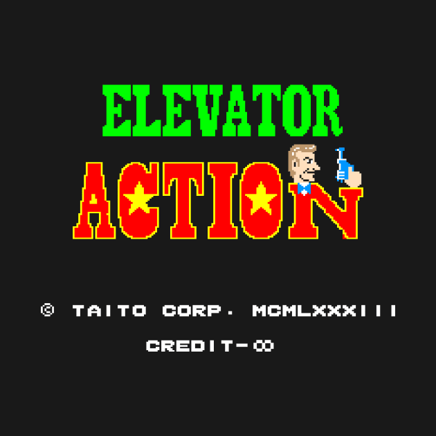 Elevator Action fan design by JSnipe