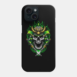 Fire Samurai Skull Phone Case