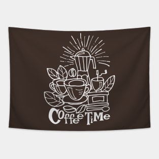 Coffee Time Tapestry