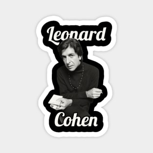 Leonard Cohen / 1934 Magnet