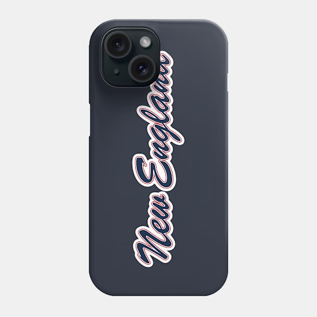 Football Fan of New England Phone Case by gkillerb