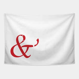 Heaven & Hell white Tapestry